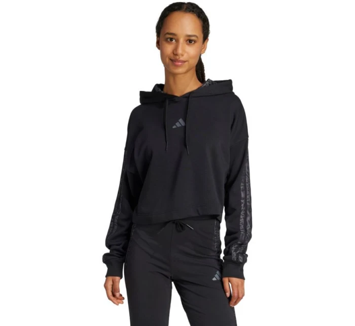 Mikina Essentials s potiskem 3 Stripes French Terry Hoodie W model 21011068 - ADIDAS