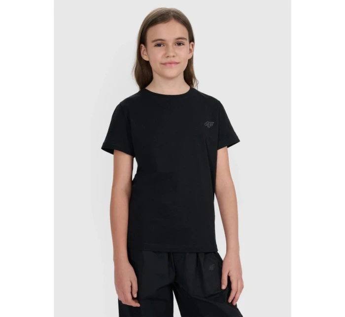 Dětské hladké tričko model 21756892 - 4F Dětské hladké tričko model 21756892 - 4F