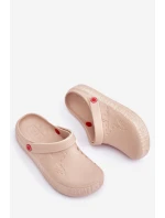 Dámské Lehké Pantofle Big Star II275008 Béžové Dámské Lehké Pantofle Big Star II275008 Béžové