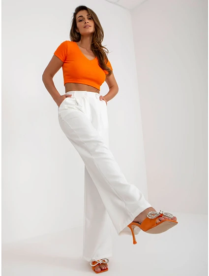 Spodnie DHJ SP  ecru model 18510494 - FPrice