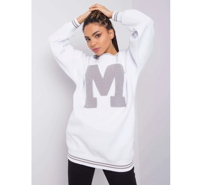 Mikina DS BL 1123.18 bílých