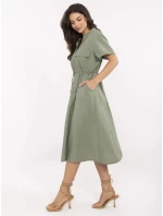 Sukienka MI SK model 21133048 khaki - FPrice Sukienka MI SK model 21133048 khaki - FPrice