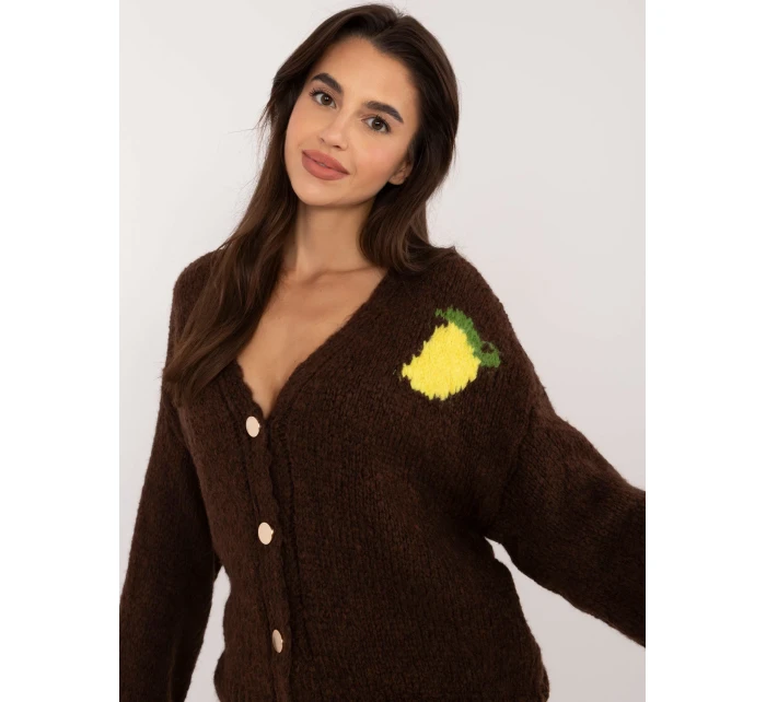 Jumper MI SW 2108.92 hnědý Jumper MI SW 2108.92 hnědý