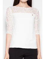 Dámská halenka model 18549817 ecru - Venaton