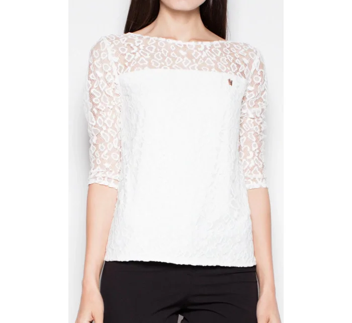 Dámská halenka model 18549817 ecru - Venaton