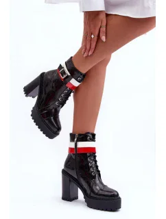 Boty na podpatku model 185055 Step in style