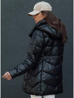 Dámský prošívaný zimní kabát BLOOM černý FashionStreet TY4484