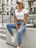 Dámské džínové tepláky modré FashionStreet UY2990