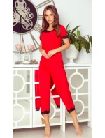 Dámské pyžamo Eldar First Lady Aster Plus kr/r 2XL-3XL Dámské pyžamo Eldar First Lady Aster Plus kr/r 2XL-3XL