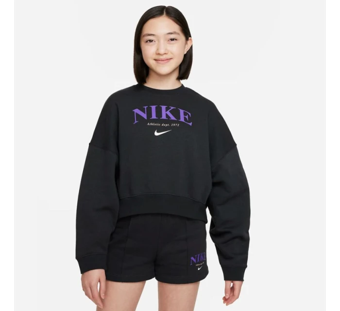 Mikina Nike Sportswear Trend FLC Crew Jr DV2563-045