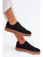 Semišové Dámské Tenisky Černé model 21703330 - Daniel Lopez Just Dare Semišové Dámské Tenisky Černé model 21703330 - Daniel Lopez Just Dare