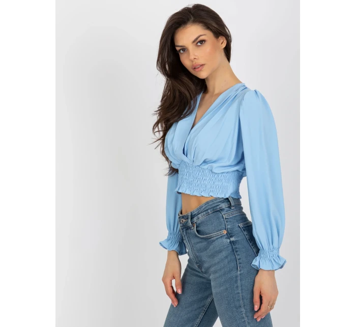 Halenka DHJ BZ 13866.92P světle modrá