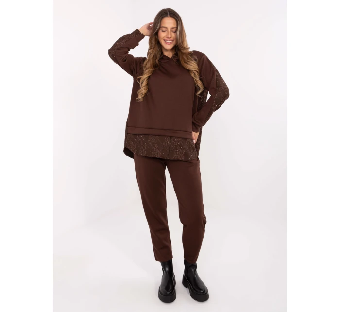 Komplet IT KMPL model 21494240 ciemny brązowy - FPrice Komplet IT KMPL model 21494240 ciemny brązowy - FPrice