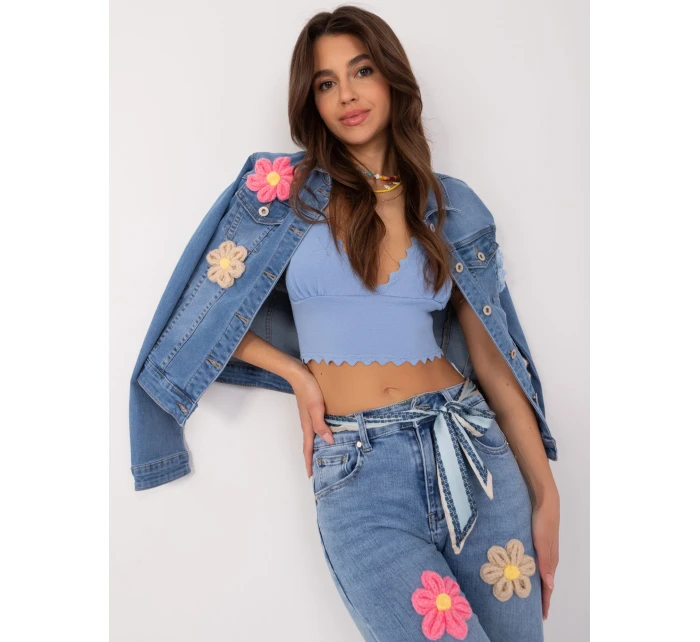 NM KR JK504 bunda.95 modrá NM KR JK504 bunda.95 modrá