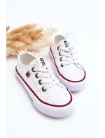 Dětské plátěné tenisky Big Star - bílé Dětské plátěné tenisky Big Star - bílé
