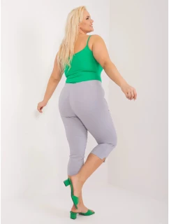 Dámské kalhoty1863.83 světle šedé - FPrice