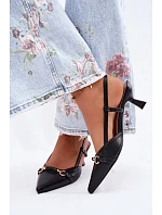 Sandály na podpatku  model 227444 Step in style