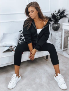 Dámská tepláková souprava AMILIA PREMIUM černá FashionStreet AY0741