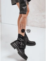 Dámské černé kozačky model 21993101 - Dstreet