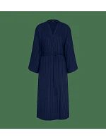 Amourette Jacquard Long Robe - Admiral - TRIUMPH Admiral - TRIUMPH