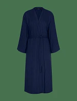 Amourette Jacquard Long Robe - Admiral - TRIUMPH Admiral - TRIUMPH