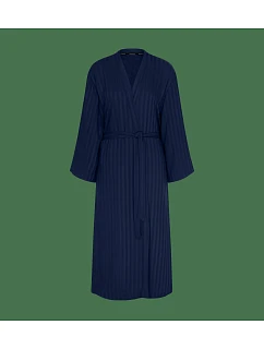 Amourette Jacquard Long Robe - Admiral - TRIUMPH Admiral - TRIUMPH