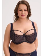 Poloměkká podprsenka Gaia BSM 1323 Veda Maxi Navy blue Poloměkká podprsenka Gaia BSM 1323 Veda Maxi Navy blue