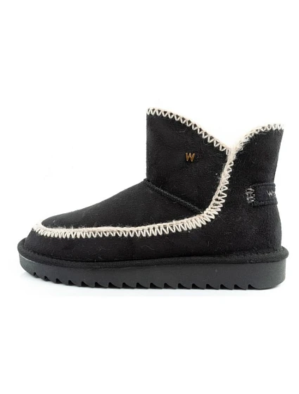 Wrangler Elsa zimní kotníkové boty zateplené pohodlné módní černé