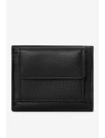 Dámská Malá Peněženka Z Přírodní Kůže  Černá model 21644741 - NOBO