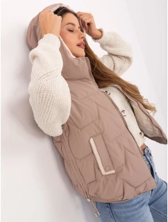 Kamizelka MBM KZ model 21217662 ciemny bezowy - FPrice