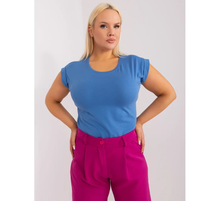 T shirt RV TS model 19465480 ciemny niebieski - FPrice T shirt RV TS model 19465480 ciemny niebieski - FPrice