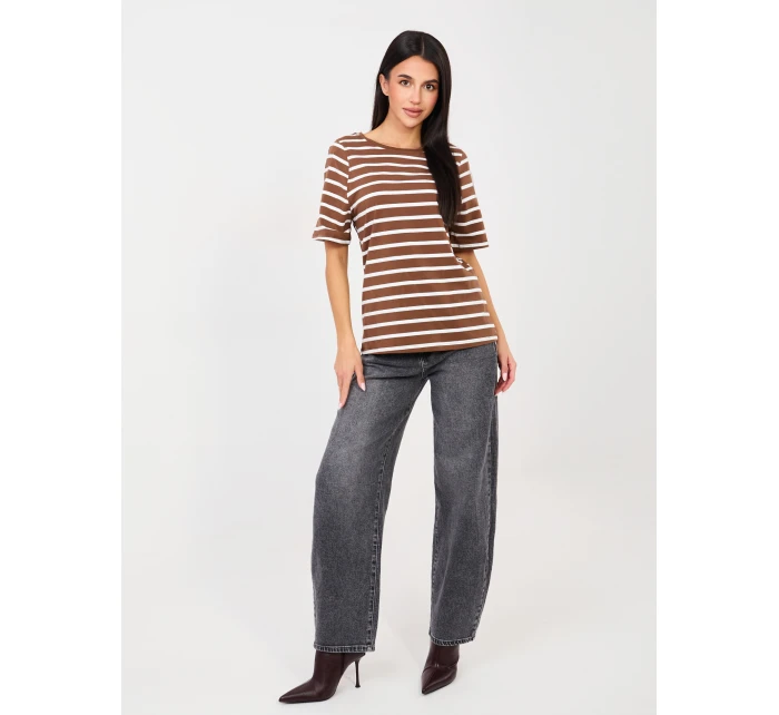 Tričko RV TS A1087.74 světle hnědé