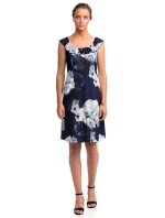 Dámské květované šaty model 15771053 - Vamp