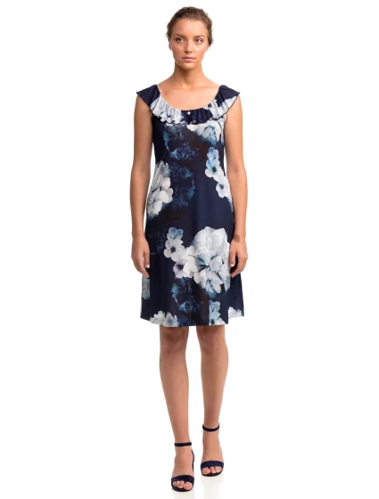 Dámské květované šaty model 15771053 - Vamp