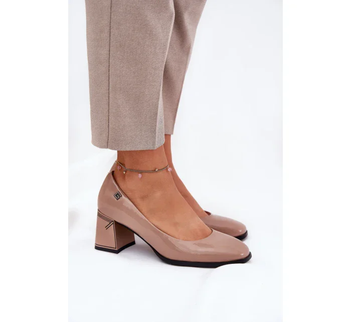 Lodičky na sloupku model 211070 Step in style