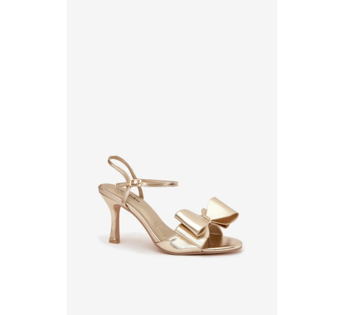 Sandály na podpatku model 222272 Step in style Sandály na podpatku model 222272 Step in style