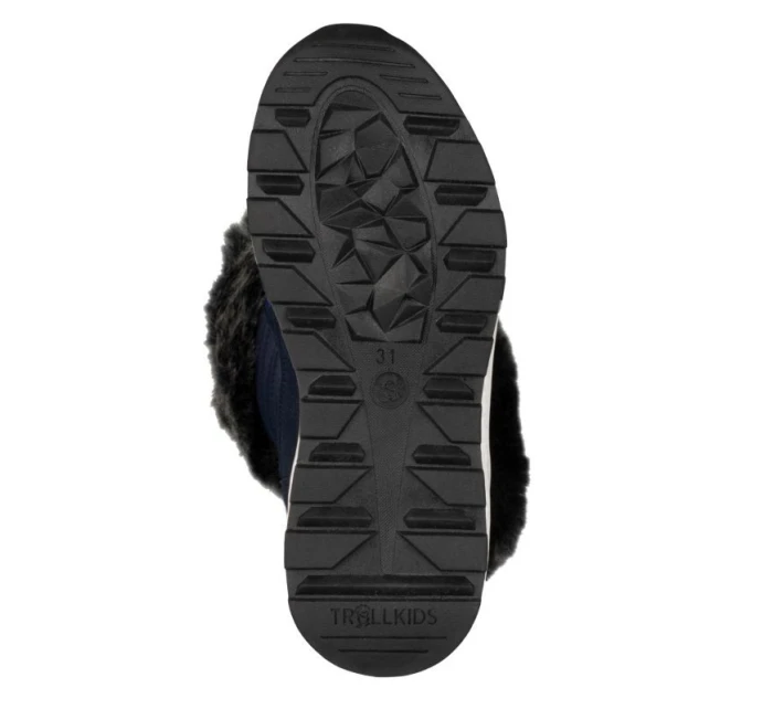 Trollkids Dívčí zimní boty Hemsedal Winter Boots XT voděodolné navy blue (576-100)