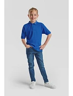 Fruit of the Loom Kids 65/35 Polo Dětské piqué polo 16.3417 deep navy Fruit of the Loom Kids 65/35 Polo Dětské piqué polo 16.3417 deep navy