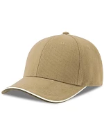 Atlantis Headwear Pilot Piping Sandwich-S 6 panelová těžká sandwich křiltovka 33.0274 khaki Atlantis Headwear Pilot Piping Sandwich-S 6 panelová těžká sandwich křiltovka 33.0274 khaki