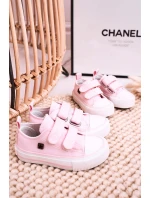Dětské Tenisky Na Suchý Zip BIG STAR model 21545409 Růžové - Big Star Shoes Dětské Tenisky Na Suchý Zip BIG STAR model 21545409 Růžové - Big Star Shoes