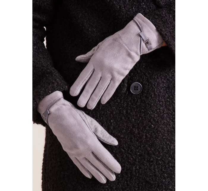 Rukavice AT RK model 16086571 šedá - FPrice Rukavice AT RK model 16086571 šedá - FPrice