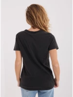 T shirt model 21791061 grafitowy - FPrice