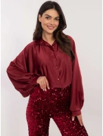 Košile DHJ KS model 21485643 bordó - FPrice