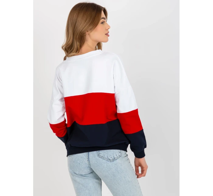 Mikina RV BL model 17963971 bílá a tmavě modrá - FPrice