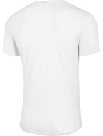 Pánské tričko 4F H4L22-TSM047 bílé