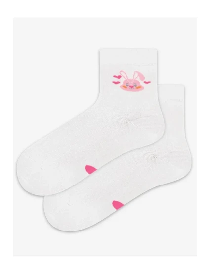 TENKÉ PONOŽKY BARVA 2-6 LET DÍVKY BÍLÁ 21-23 TENKÉ PONOŽKY BARVA 2-6 LET DÍVKY BÍLÁ 21-23