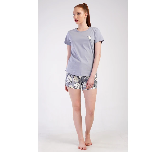 Dámské pyžamo šortky Ovečky