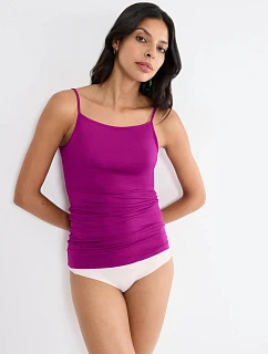 Beauty Layers Spaghetti Top X - RED - TRIUMPH RED - TRIUMPH