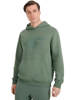 Pánská mikina 4F M1980 zelená 4FWAW25TSWSM1980 41S pánské