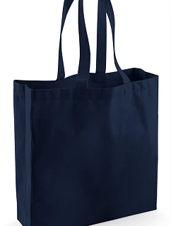 W Fairtrade klasická bavlněná nákupní taška 50.0 french navy model 22518552 - Westford Mill